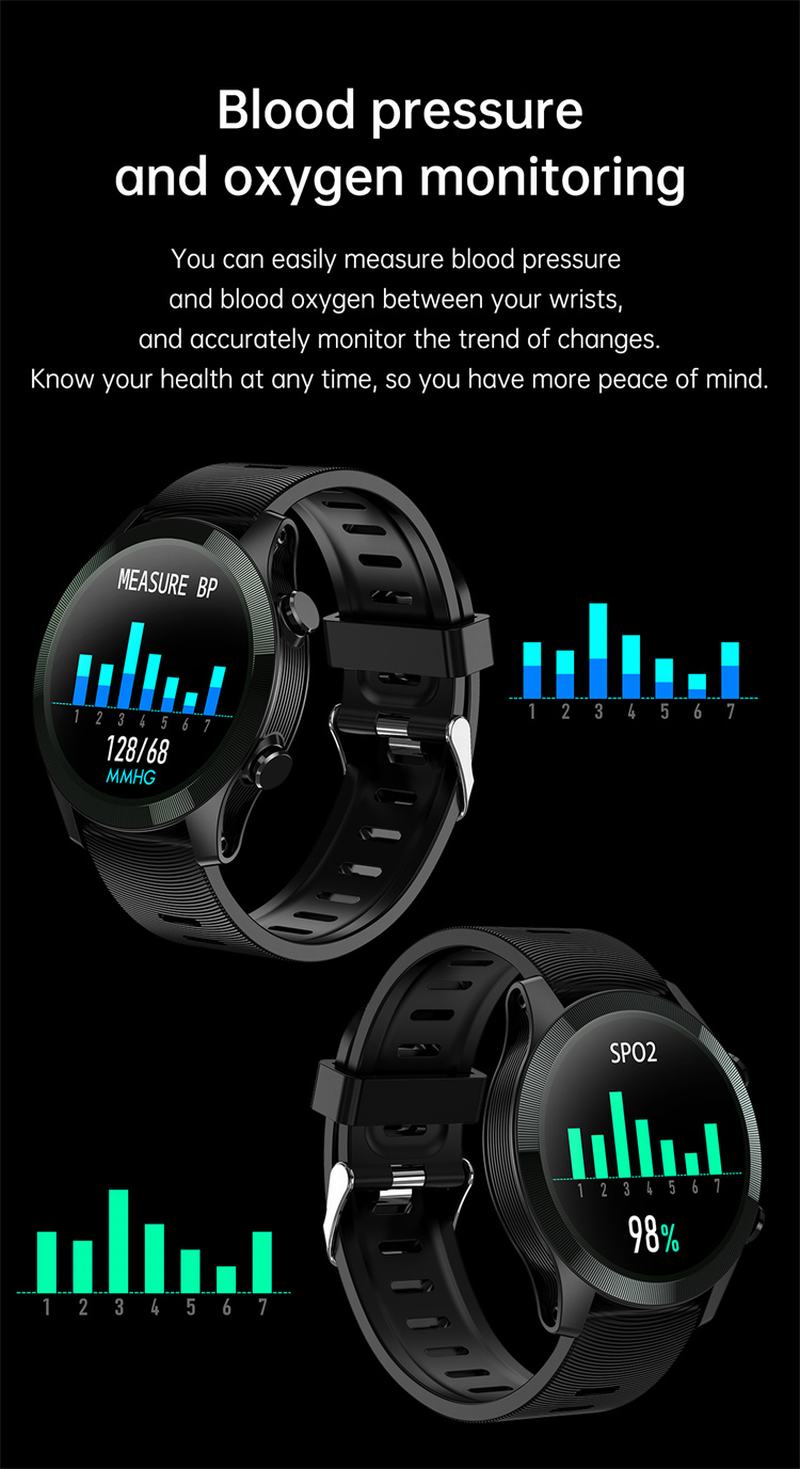 MRP-5 Da Fit APP Phone Calling Smart Watch with Rotate Button